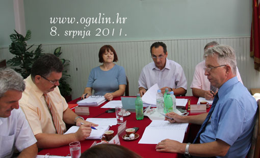 Odluke i zaključci 15. sjednice Gradskog vijeća Grada Ogulina  održane 8. srpnja 2011.