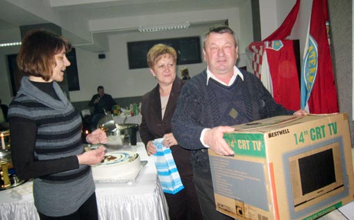 Božićno novogodišnj domjenak HBZ-a odsjek 2001 - 20.12.2008.