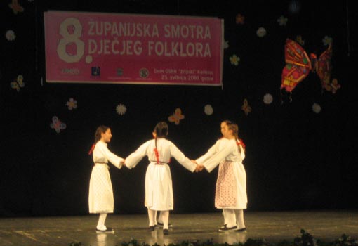 KUD "Klek" na 6. Županijskoj smotri dječjeg folklora u Karlovcu