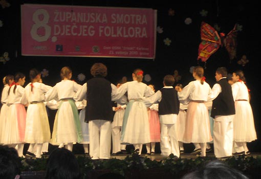 KUD "Klek" na 6. Županijskoj smotri dječjeg folklora u Karlovcu