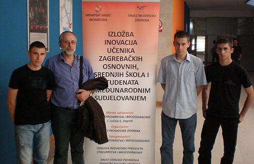 Učenici Obrtničke i tehničke škole Ogulin osvojili zlatnu medalju na INOVI 2010