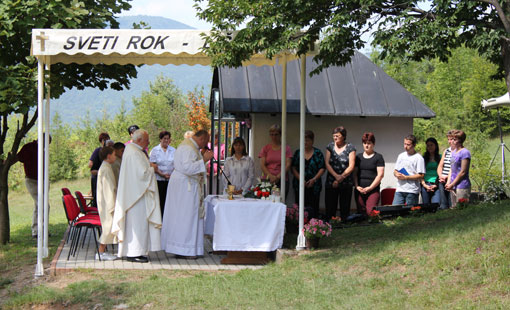 Zagorci obilježili  blagdan sv. Roka na Liščevki