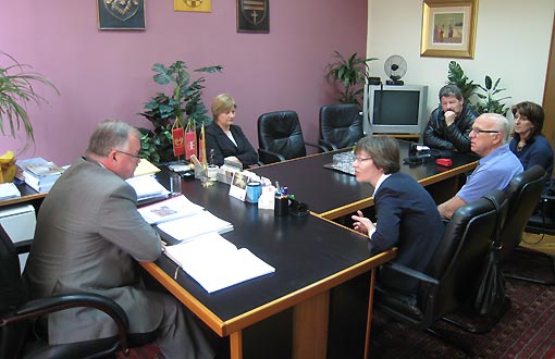 Gradonačelnik  primio članove odbora Gradskog društva Crvenoga križa Ogulin