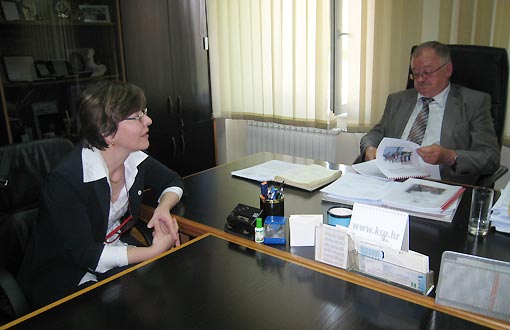 Gradonačelnik  
 
primio članove odbora Gradskog društva Crvenoga križa Ogulin