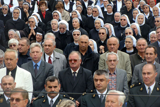 Blagoslov Crkve  hrvatskih mučenika na Udbini