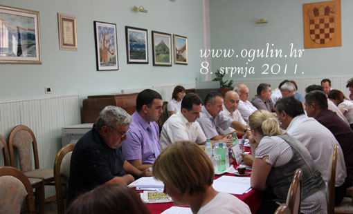 Odluke i zaključci 15. sjednice Gradskog vijeća Grada Ogulina održane 8. srpnja 2011.