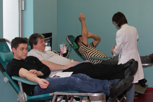 Prva akcija  dobrovoljnog darivanja krvi u 2011.godini 