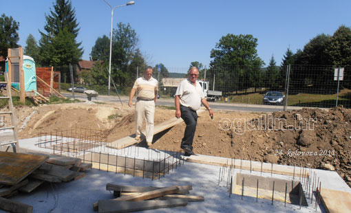 Gradonačelnik     obišao gradilišta na području grada Ogulina 