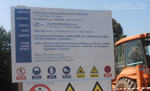 Gradonačelnik obišao gradilišta na području grada Ogulina 