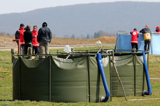 Na jezeru Sabljaci održan je završni međunarodni trening  s pročistačima vode
