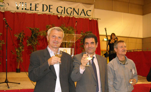 Gradonačelnik i HPD Klek u francuskom gradu Gignacu