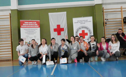 Gradsko natjecanje mladih Crvenog križa Ogulin