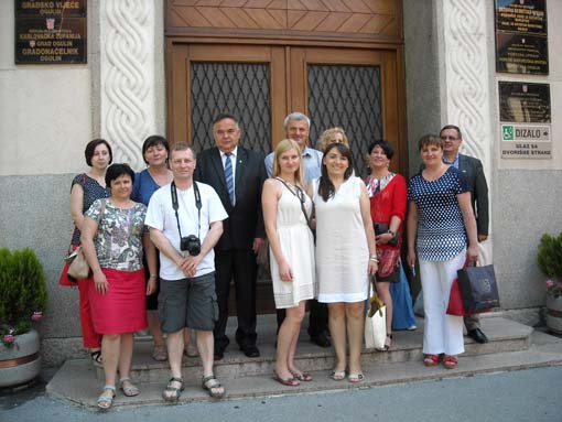 Delegacija poljskog grada Wawzenezyce na prijemu kod gradonačelnika