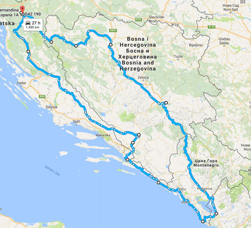 Humanitarna biciklijada - Albanija 2017